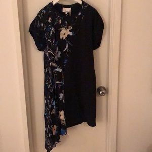 3.1 Phillip Lim floral combo TShirt dress
